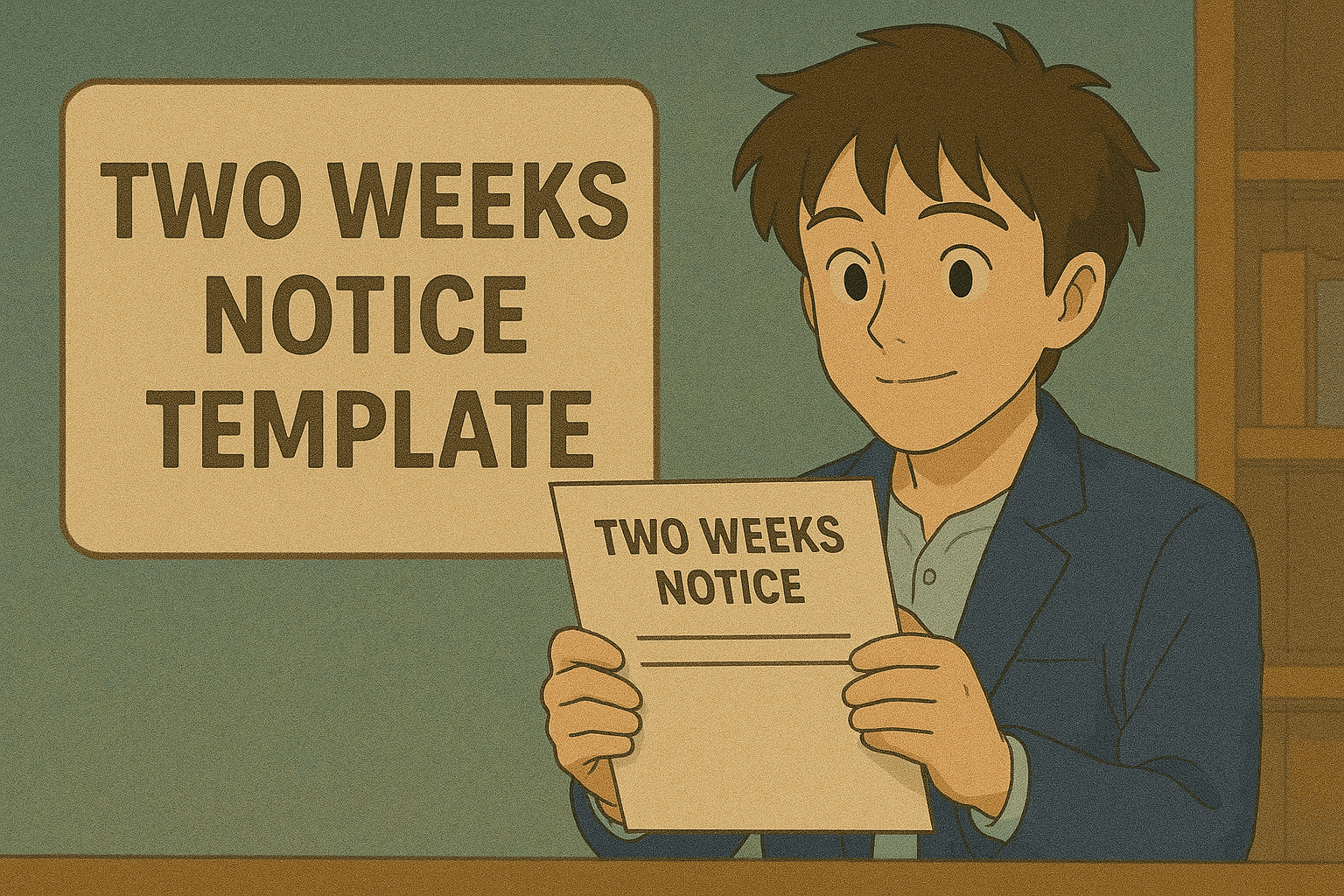 Two Weeks Notice Template: How to Write a Professional Resignation Letter