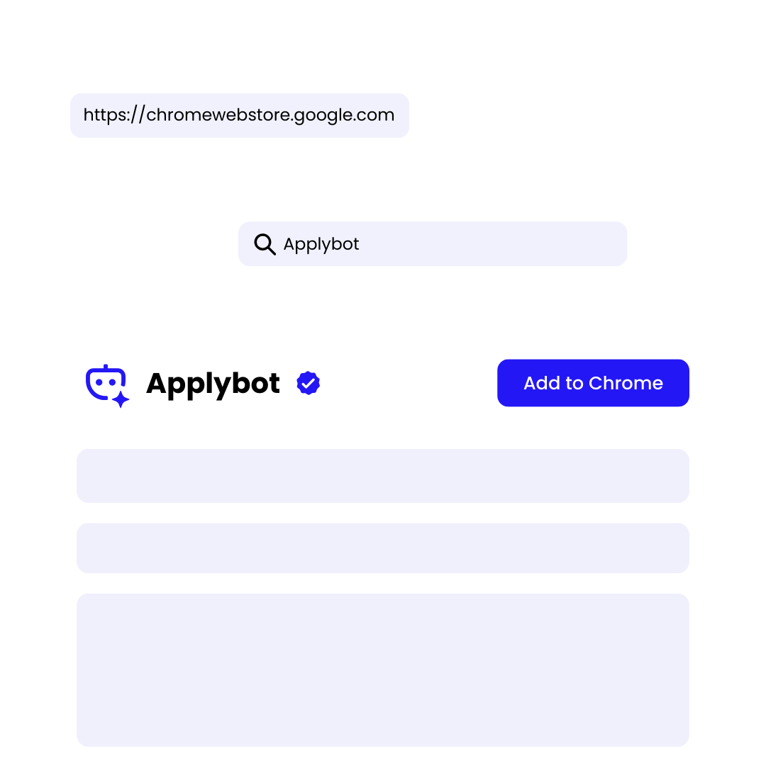 Applybot extension
